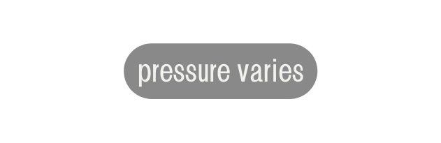 pressure varies